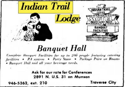 Indian Trail Lodge - Jan 1977 Ad (newer photo)